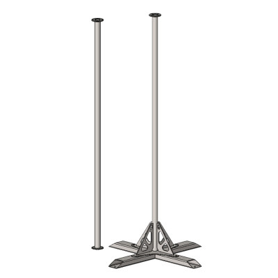 Мачта для маяка 4 метра