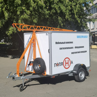 Мобильный комплекс для вертолетной площадки Поляна-24