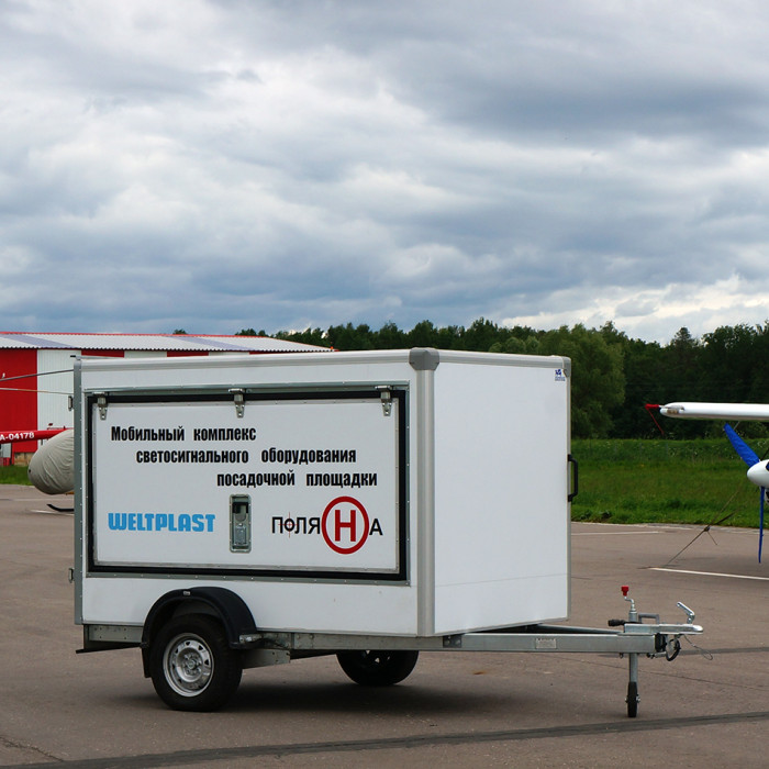 Мобильный комплекс для вертолетной площадки Поляна-36