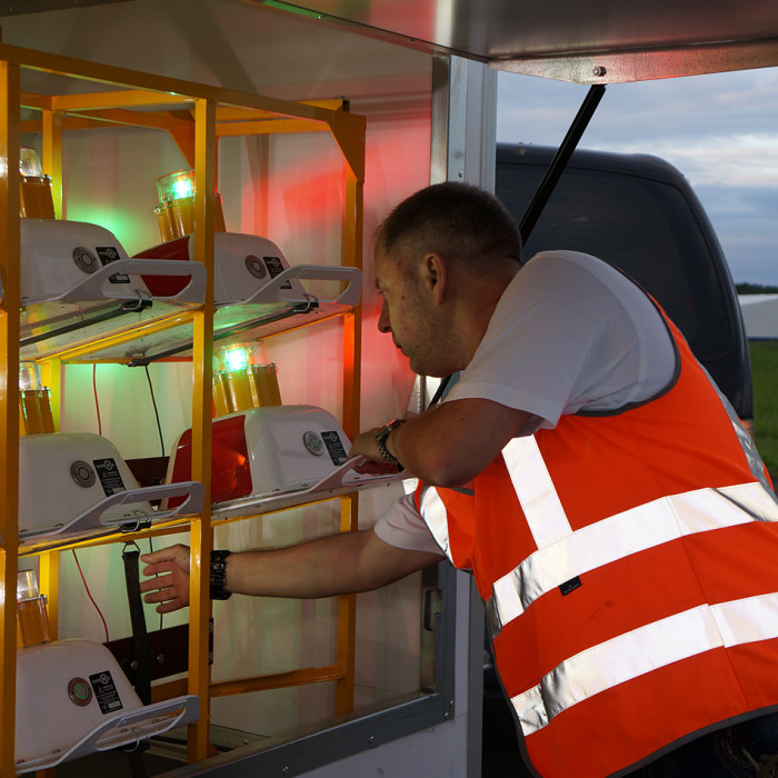 Мобильный комплекс для вертолетной площадки Поляна-36