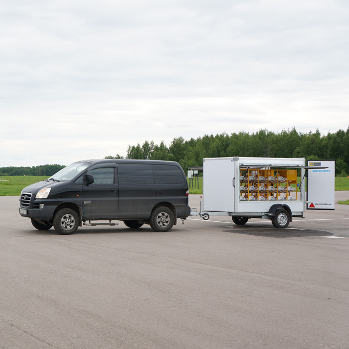 Мобильный комплекс для вертолетной площадки Поляна-36