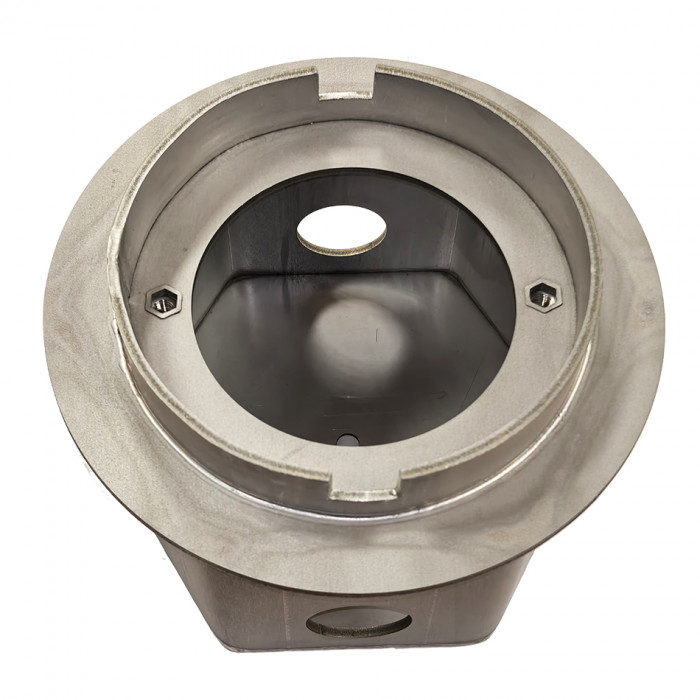 Нержавеющий колодец в бетон для углубленного огня