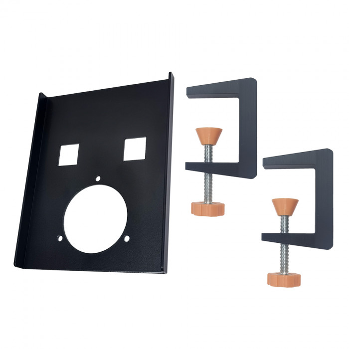 Фланец со струбцинами